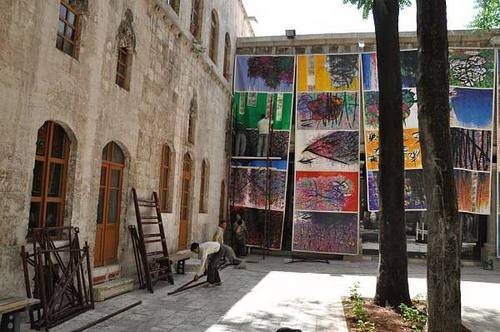 alshibani church school aleppo syria